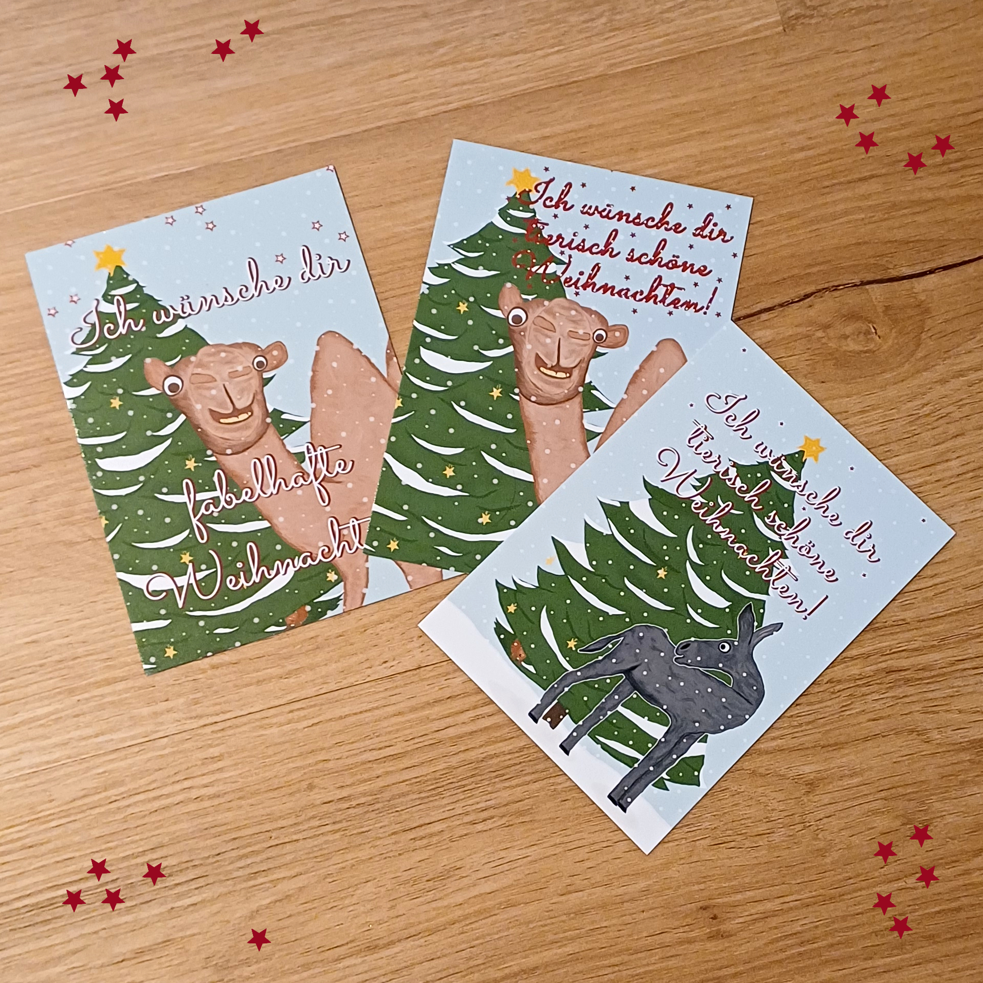 Postkarten-Set: Weihnachten